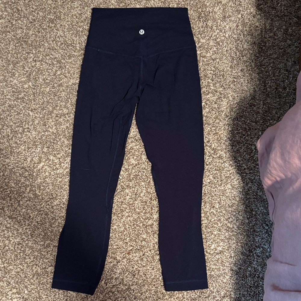 Lululemon Navy High-Waisted Leggings